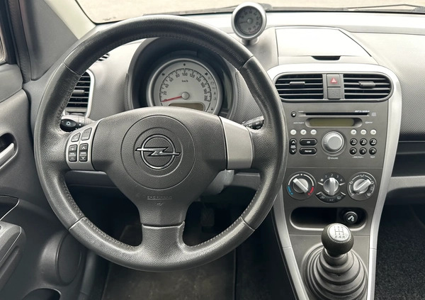 Opel Agila cena 15900 przebieg: 158832, rok produkcji 2008 z Góra małe 742